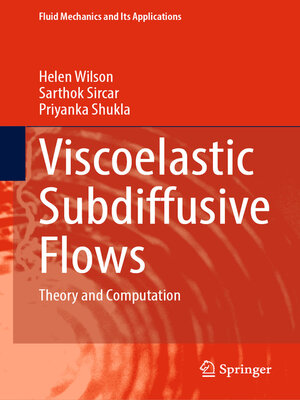 cover image of Viscoelastic Subdiffusive Flows